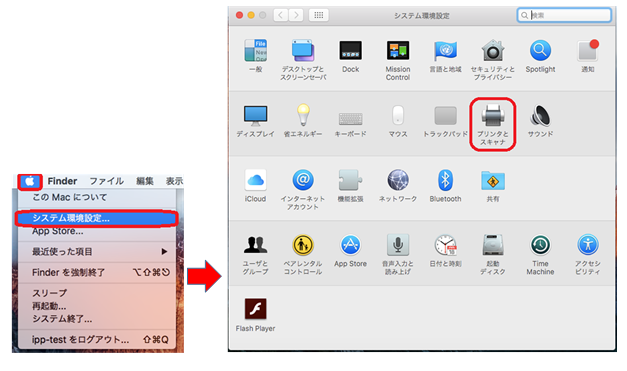Sample Setting Of Ipp Printing In Mac Os X Hiyoshi Information Technology Center Keio University